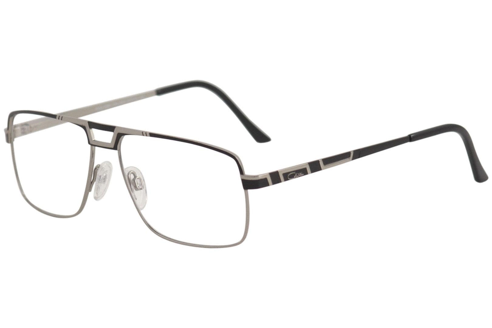 Full Rim Optical Frames Black Silver