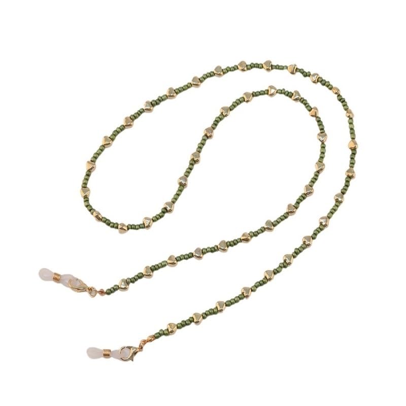 Beaded Eyeglass Retainer Chain