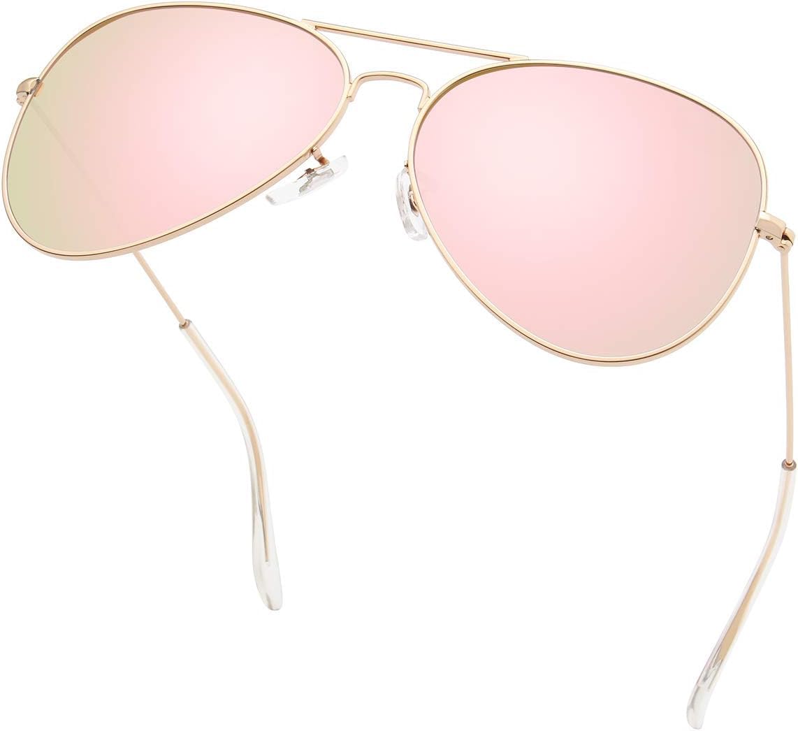 Aviator Polarized Mirror Sunglasses
