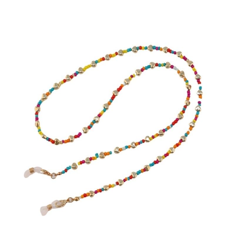 Beaded Eyeglass Retainer Chain