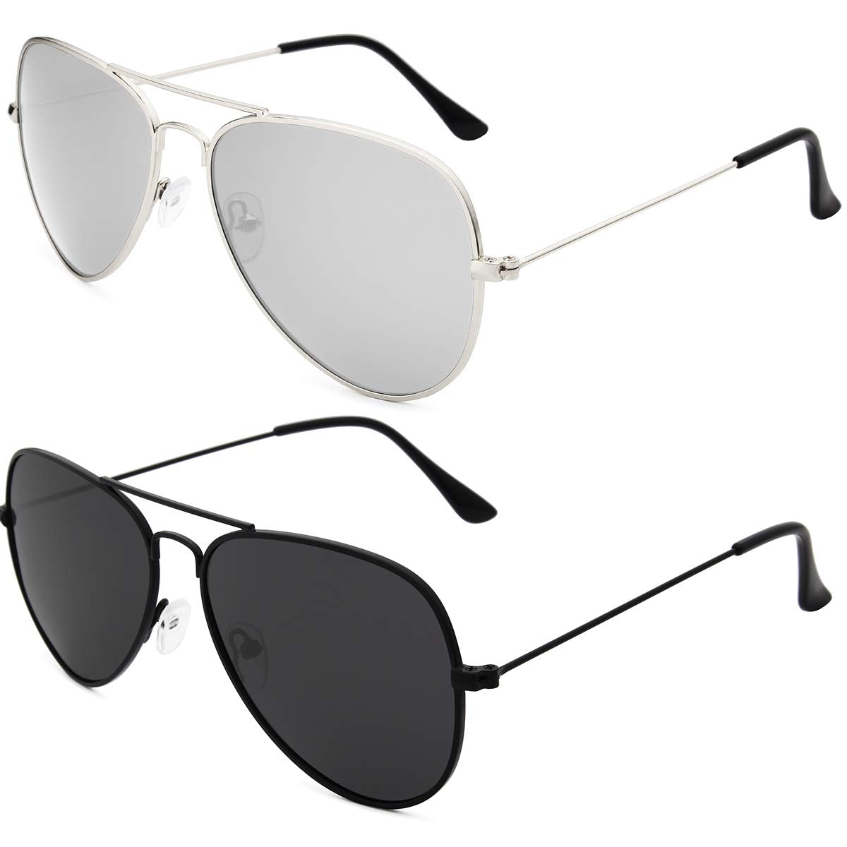 Aviator Polarized Mirror Sunglasses