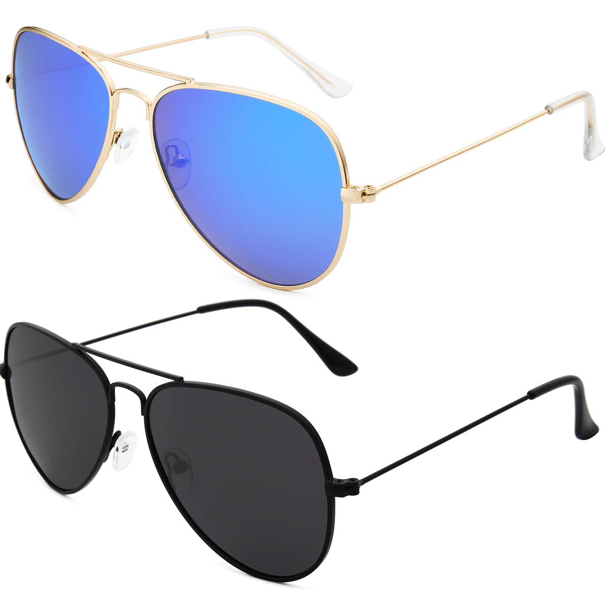 Aviator Polarized Mirror Sunglasses