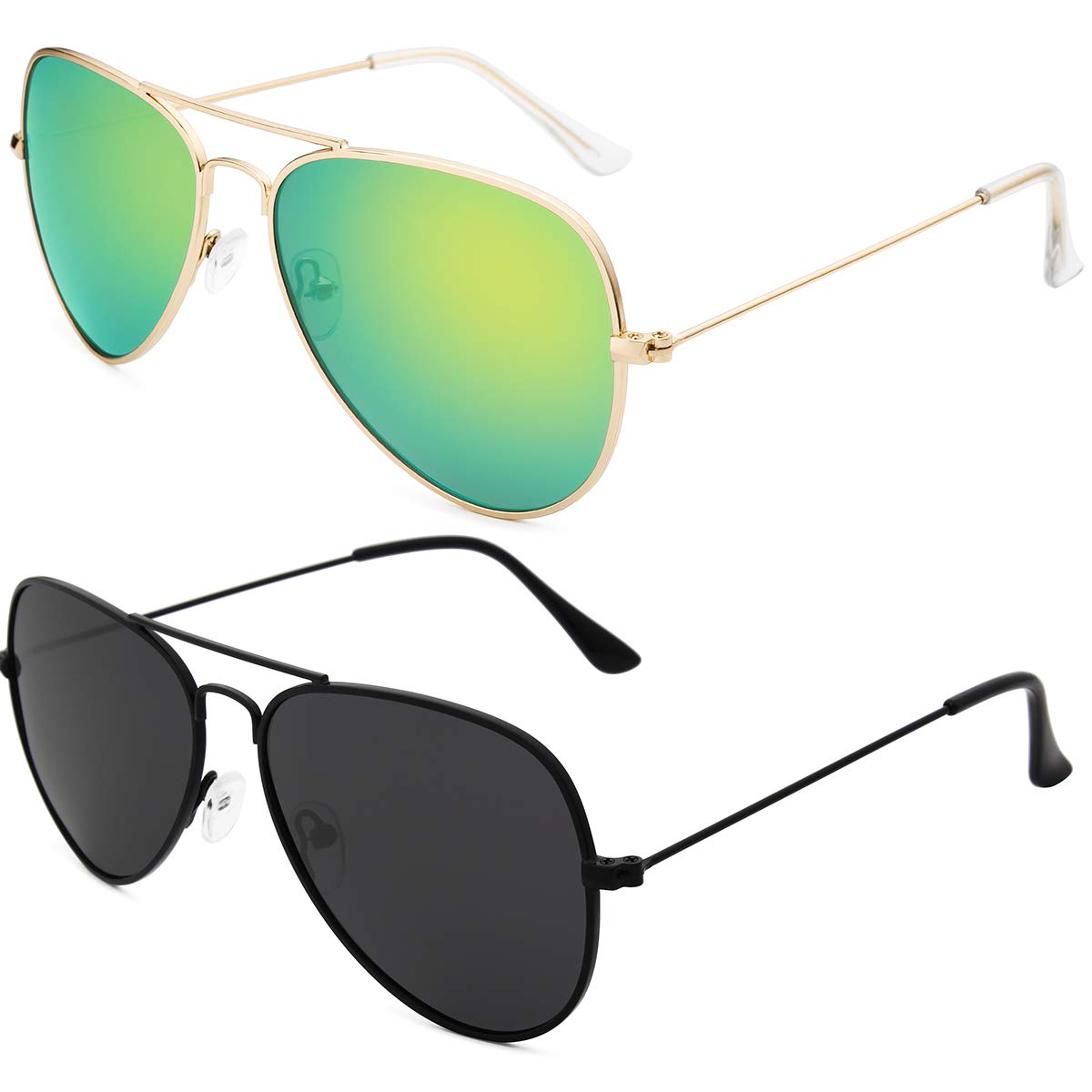 Aviator Polarized Mirror Sunglasses