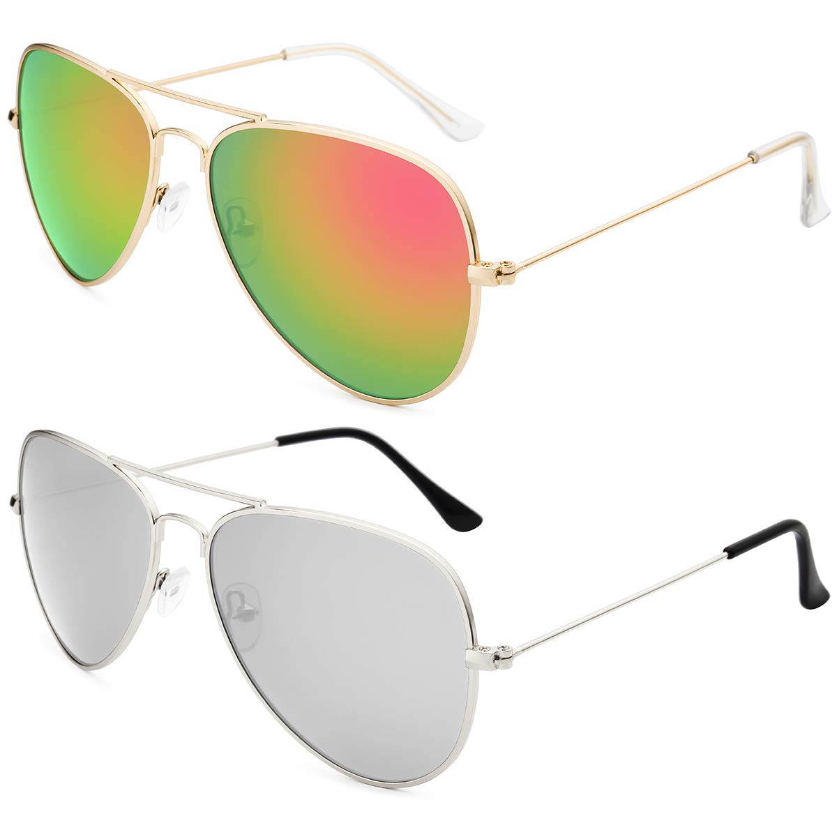 Aviator Polarized Mirror Sunglasses