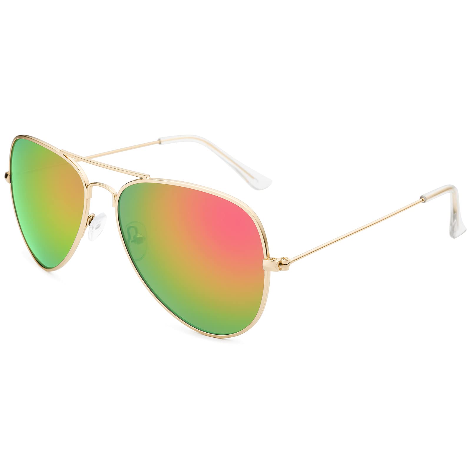 Aviator Polarized Mirror Sunglasses