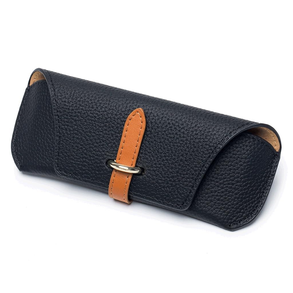 Soft Leather Glasses Pouch