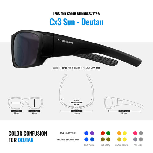 Color Correcting Outdoor Glasses
